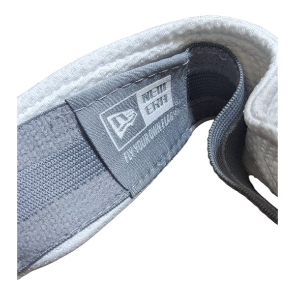 St Louis Rams New Era Visor Hat Golf Tennis White Open Cap Unisex Adjustable - Picture 5 of 6